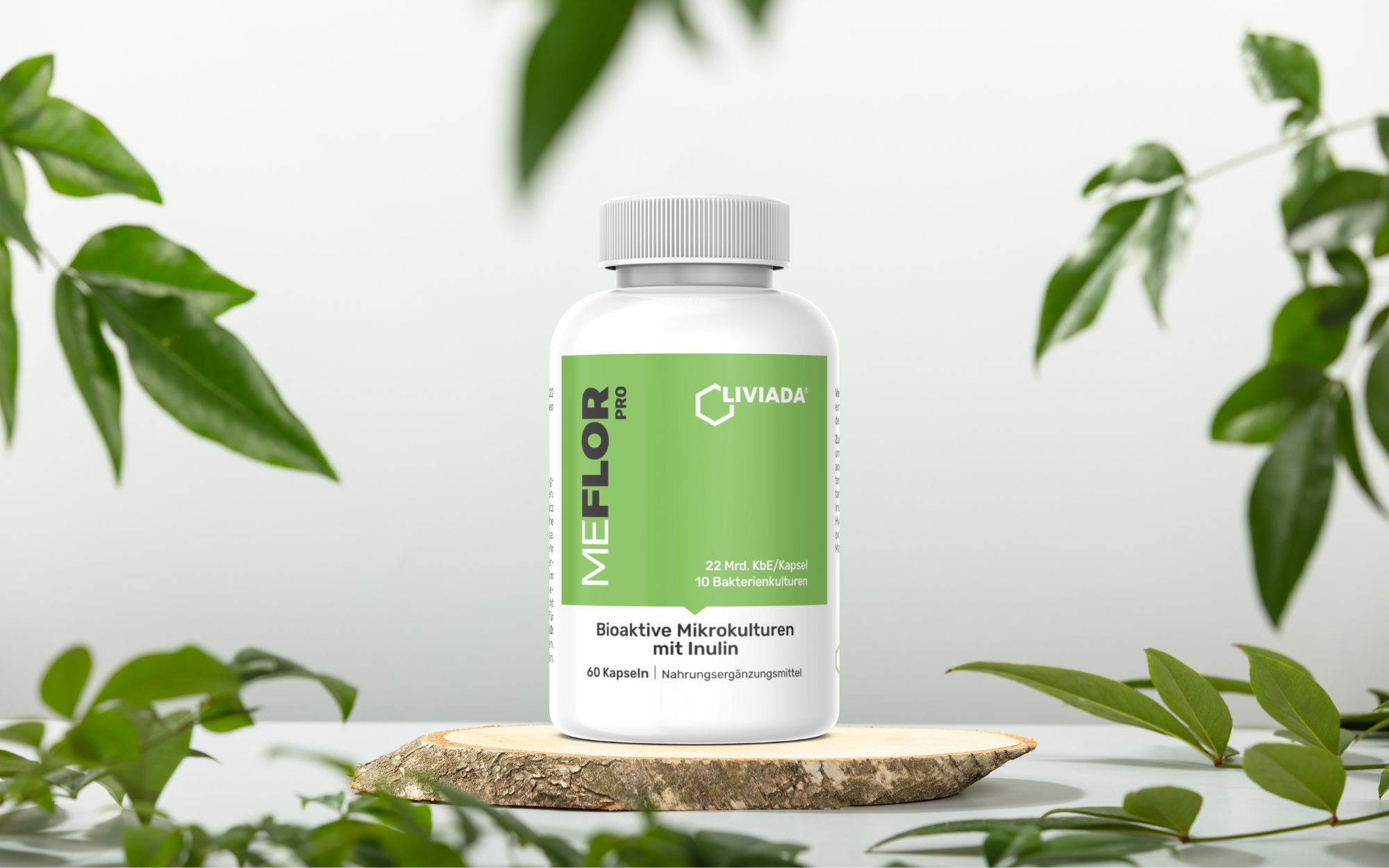 LIVIADA MEFLOR PRO Bioaktive Mikrokulturen mit Inulin LIVIADA MEFLOR PRO Bioaktive Mikrokulturen mit Inulin